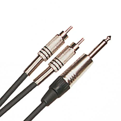 YELLOW CABLE K02 2 RCA/JACK MONO – 3M