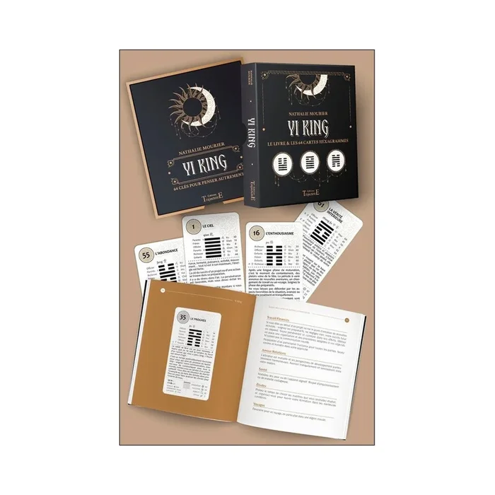 Yi King – Le livre & les 64 cartes hexagrammes – Coffret