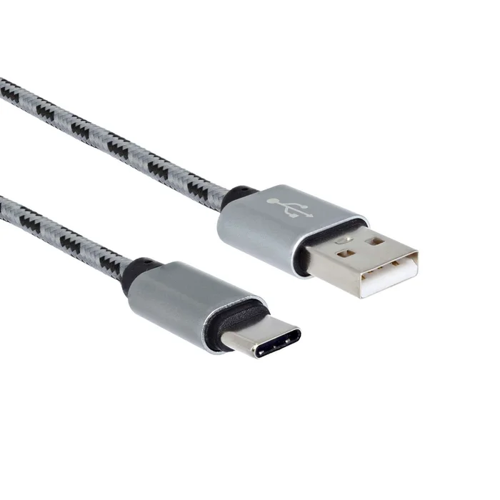 YOURBAN USBA-USBc 1M – Câble USB A-USB C 1M BL