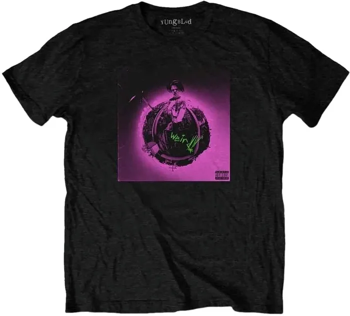Yungblud T-shirt Pink Album Unisex Black 2XL