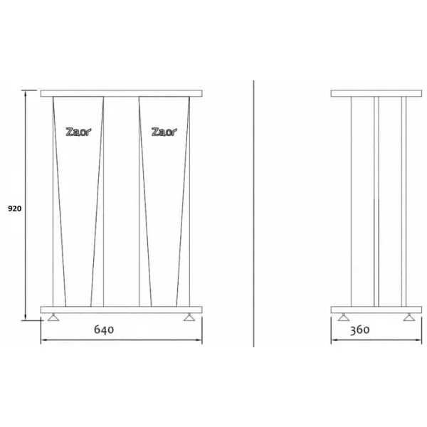 Zaor STAND CROCE 36 DUO (LA PAIRE) – Image 4
