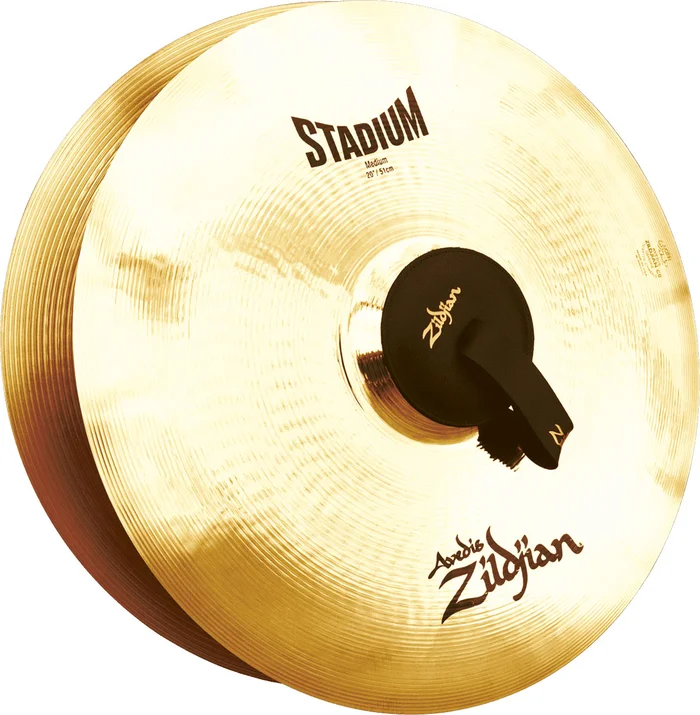 Zildjian A0485 Marching STADIUM20″medium Paire