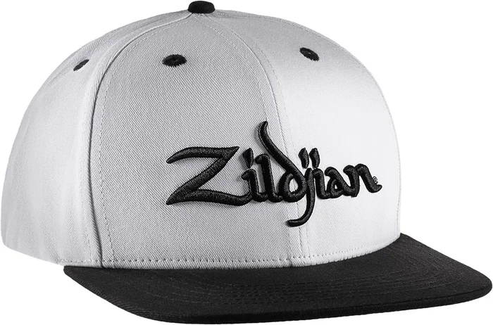 Zildjian Casquette Blanche 6 Panel Logo Zildjian