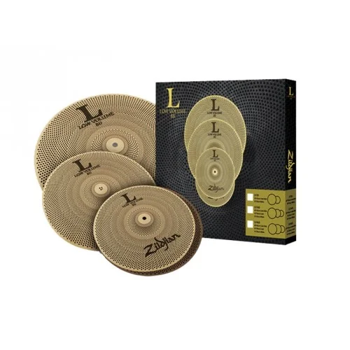 ZILDJIAN LV348 – L80 PACK 13″-14″-18″ SET LOW VOLUME