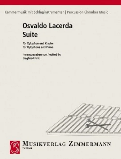 Zimmermann Lacerda Osvaldo – Suite – Xylophone & Piano