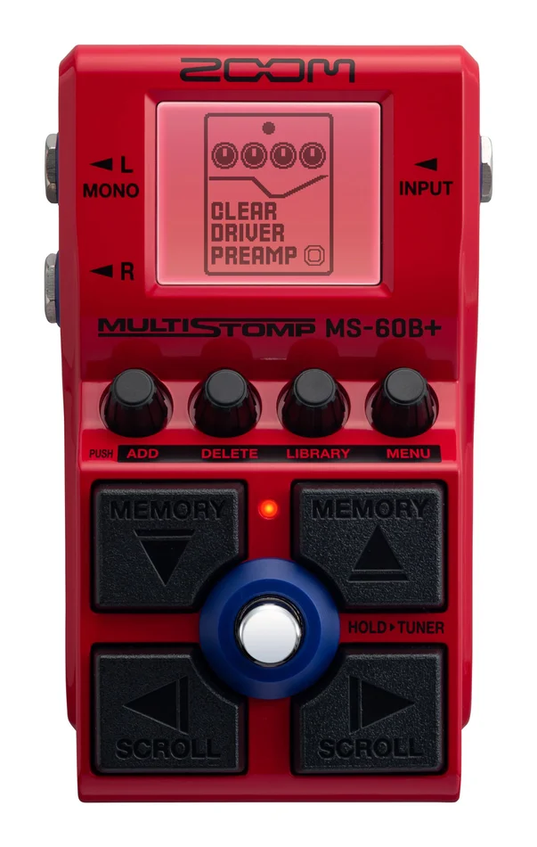 ZOOM MS-60B+ Multieffets Basse