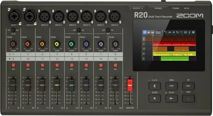 Zoom R20 Studio compact multipiste