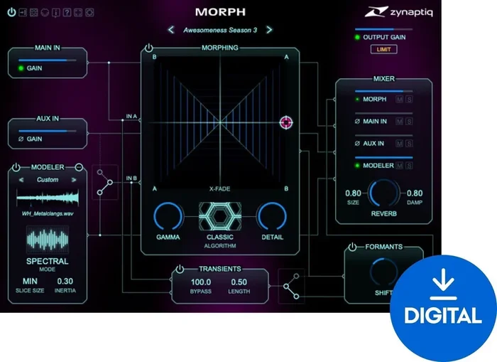 Zynaptiq MORPH 3 (Produit numérique)
