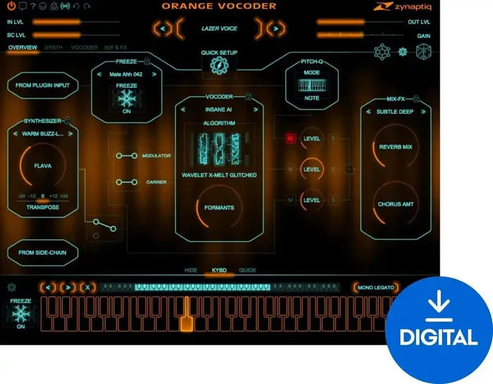 Zynaptiq ORANGE VOCODER IV (Produit numérique)