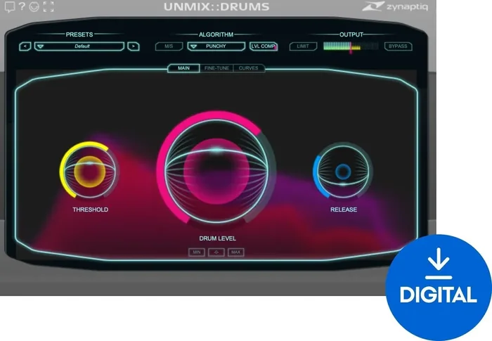 Zynaptiq UNMIX DRUMS (Produit numérique)